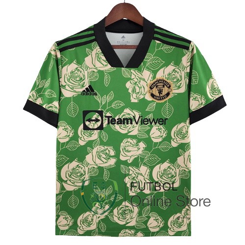 Tailandia Camiseta Manchester United 22/2023 Especial Verde