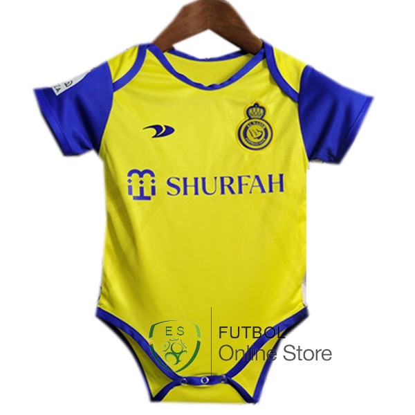 Camiseta Onesies Al Nassr FC Ninos 23/2024 Primera