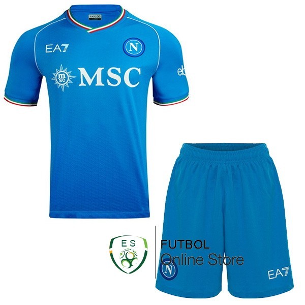 Camiseta Napoli Conjunto Completo Hombre 23/2024 Primera