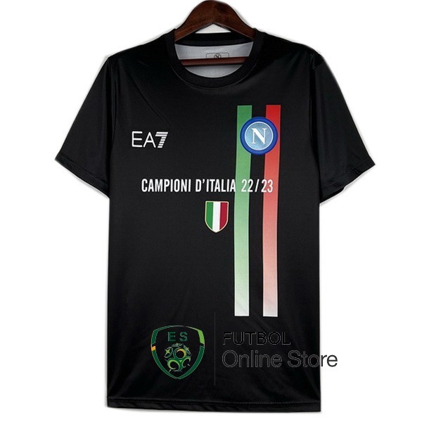 Tailandia Especial Camiseta Napoli 23/2024 Negro