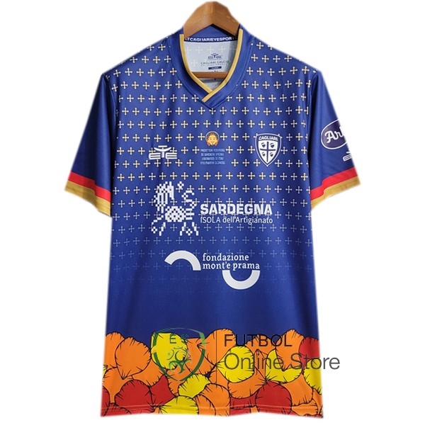 Tailandia Camiseta Cagliari Calcio 23/2024 Especial Azul