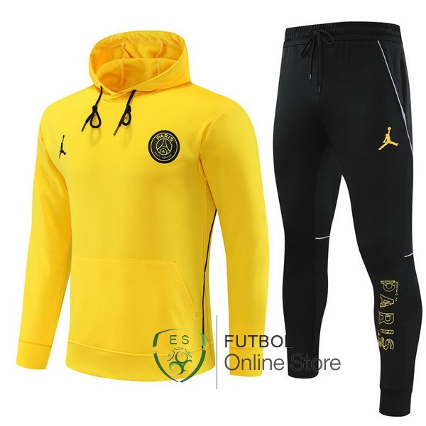 Camiseta Paris SG Chandal Ninos 23/2024 Amarillo I Negro