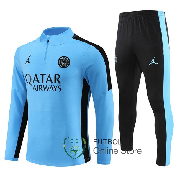 Camiseta Paris SG Chandal Ninos 23/2024 Azul II Negro