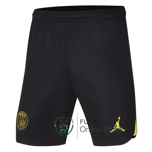 Tailandia Pantalones Paris Saint Germain 22/2023 Cuarta Negro