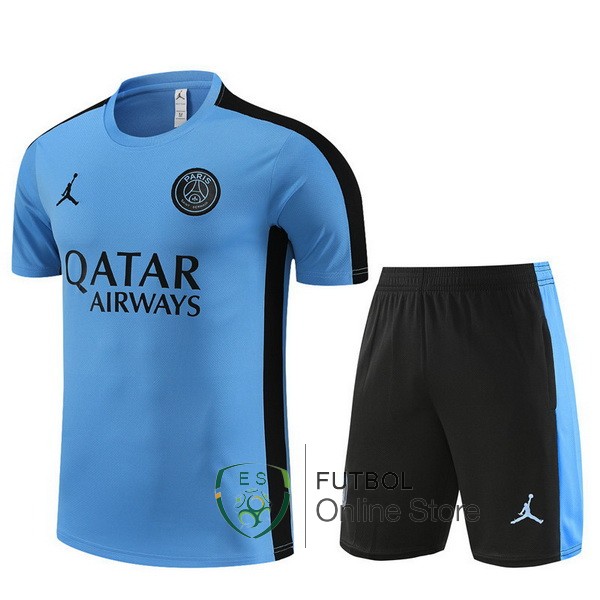 Entrenamiento Paris Saint Germain Conjunto Completo Azul Negro 23/2024