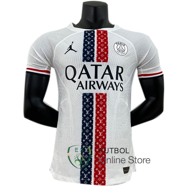Tailandia Jugadores Camiseta Paris Saint Germain 23/2024 Especial Blanco Rojo