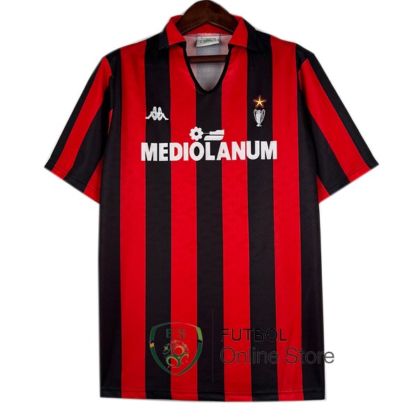 Retro Camiseta AC Milan 1988-1990 Primera