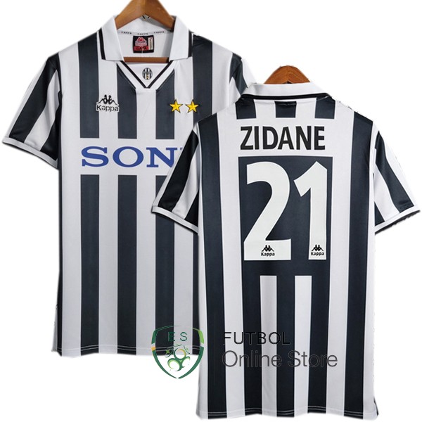 NO.21 Zidane Retro Camiseta Juventus 1995-1996 Primera I