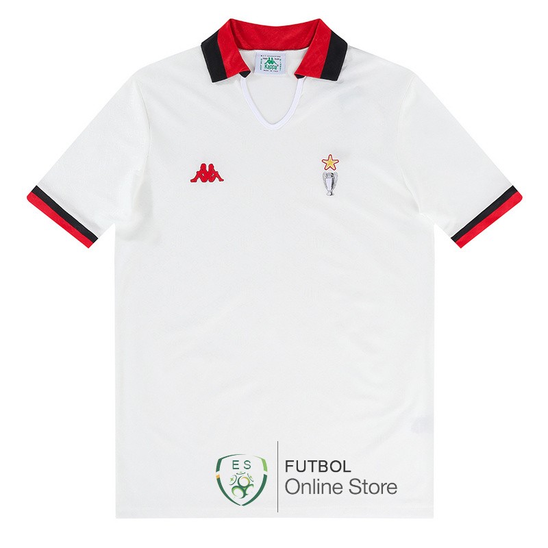 Retro Camiseta AC Milan 1989-1990 Segunda