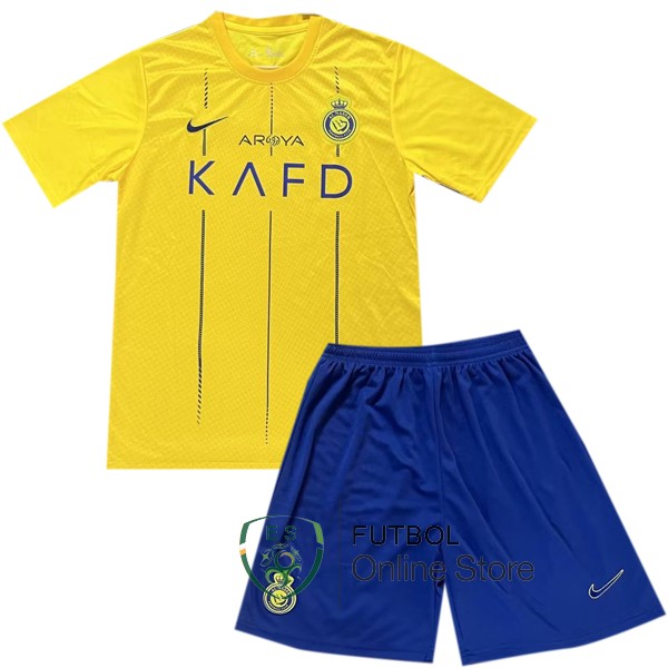 Camiseta Al-Nassr FC Conjunto Completo Hombre 23/2024 Primera