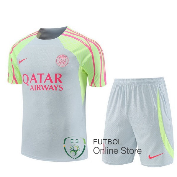 Entrenamiento Paris Saint Germain Conjunto Completo Gris Verde 23/2024