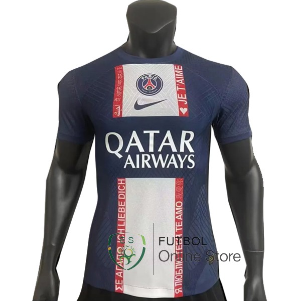 Tailandia Jugadores Camiseta Paris Saint Germain 23/2024 Especial Azul