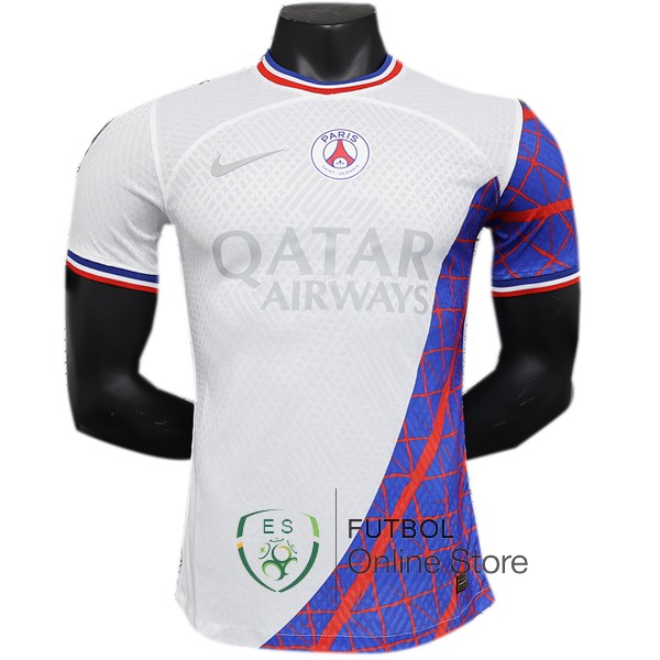 Tailandia Jugadores Camiseta Paris Saint Germain 23/2024 Especial Blanco Purpura
