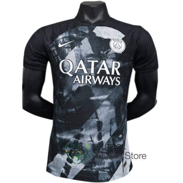 Tailandia Jugadores Camiseta Paris Saint Germain 23/2024 Especial Gris Negro