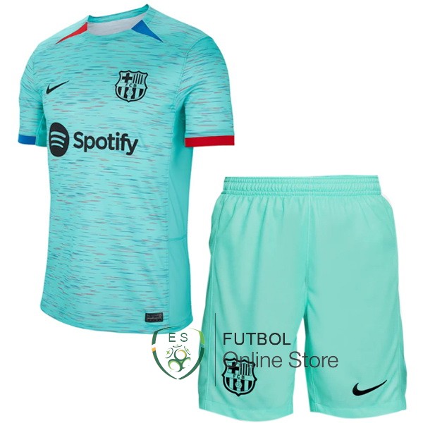 Camiseta Barcelona Ninos 23/2024 Tercera