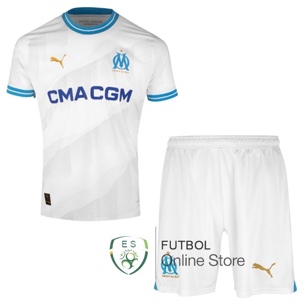 Camiseta Marseille Ninos 23/2024 Primera