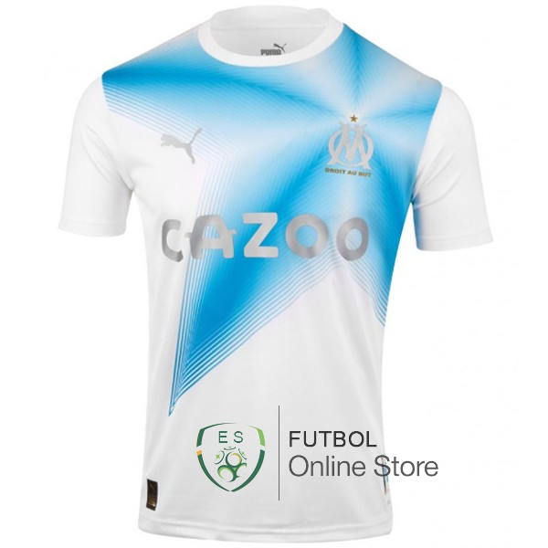 Tailandia Edición Conmemorativa Camiseta Marseille 23/2024 Blanco