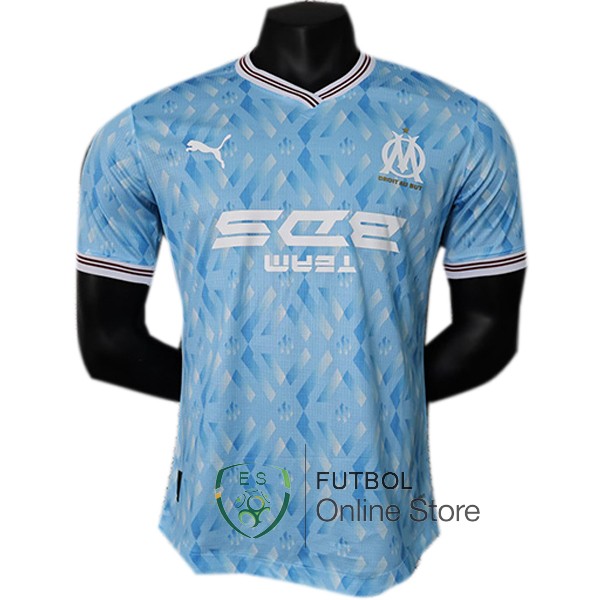 Tailandia Especial Jugadores Camiseta Marseille 23/2024 Azul
