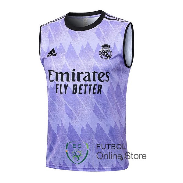 Entrenamiento Sin Mangas Real Madrid Purpura 23/2024