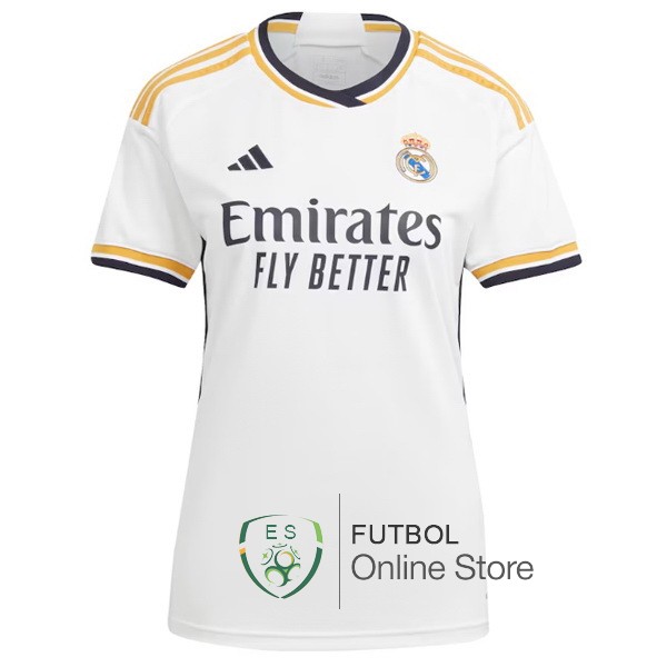 Camiseta Real Madrid Mujer 23/2024 Primera