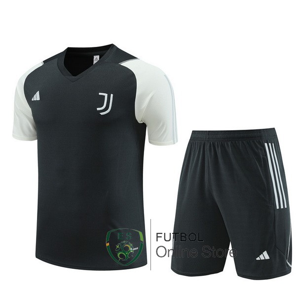 Entrenamiento Juventus Conjunto Completo Gris Verde 23/2024