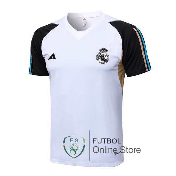 Entrenamiento Real Madrid Blanco Amarillo Negro 23/2024