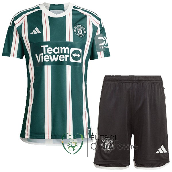 Camiseta Manchester United Conjunto Completo Hombre 23/2024 Segunda