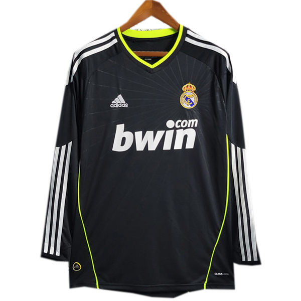 Retro Camiseta Real Madrid 2010-2011 Manga Larga Segunda