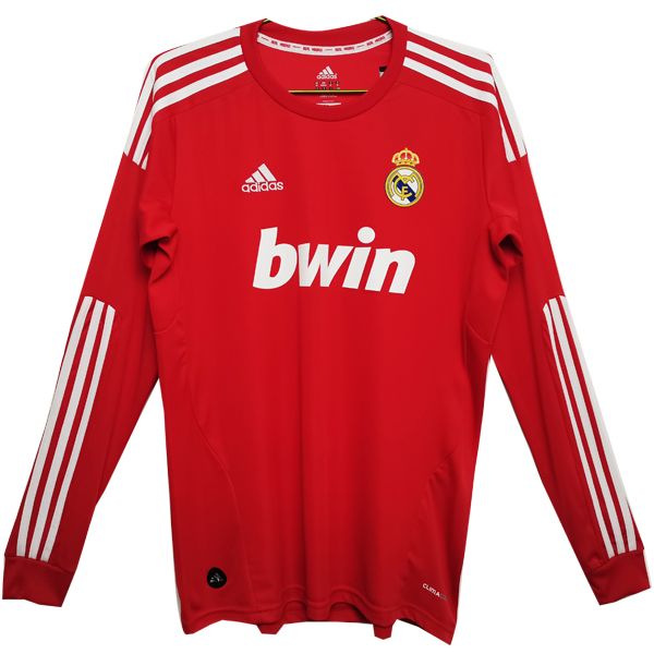 Retro Camiseta Real Madrid 2011-2012 Manga Larga Tercera