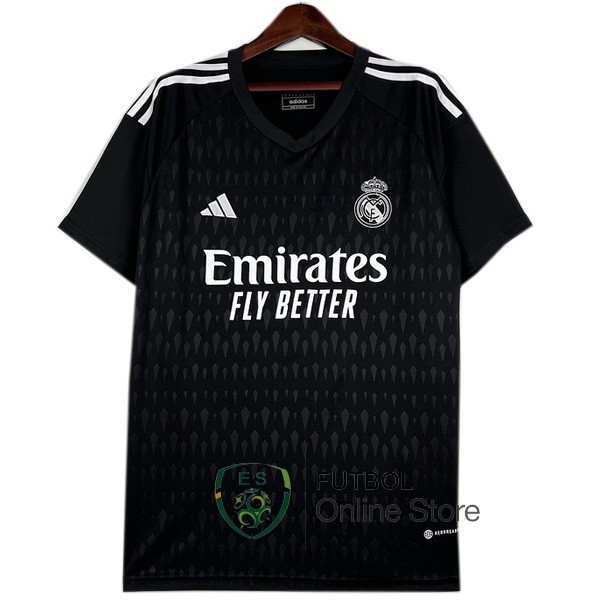 Tailandia Camiseta Real Madrid 23/2024 Portero Negro