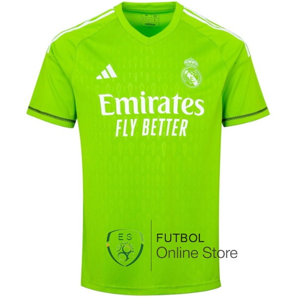 Tailandia Camiseta Real Madrid 23/2024 Portero Verde