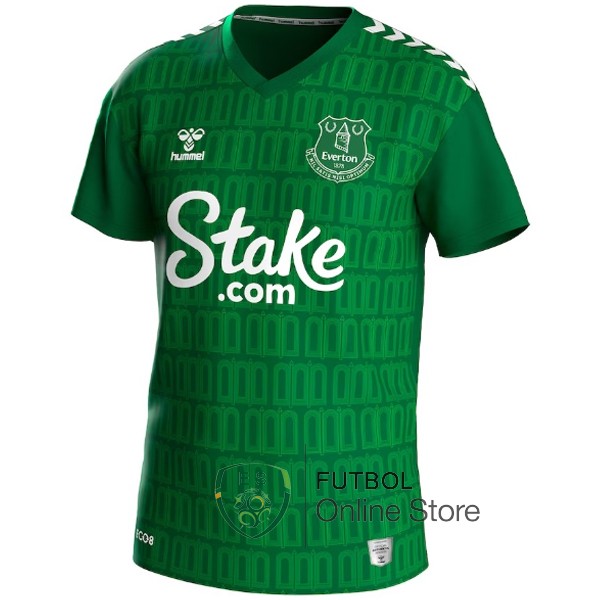 Tailandia Camiseta Everton 23/2024 Portero Verde