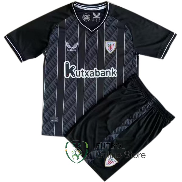 Camiseta Portero Conjunto Completo Hombre Athletic Bilbao 23/2024 Negro