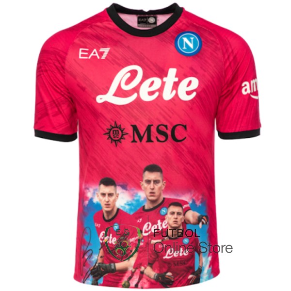 Tailandia Especial Camiseta Napoli 23/2024 Rojo