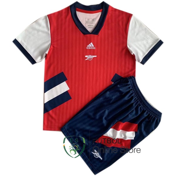 Camiseta Arsenal Conjunto Completo Hombre 23/2024 Especial Rojo Blanco