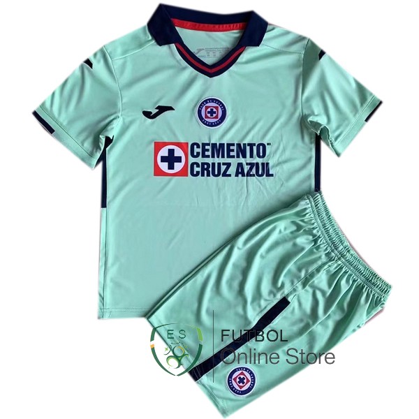 Camiseta Cruz Azul Conjunto Completo Hombre 22/2023 Portero Verde