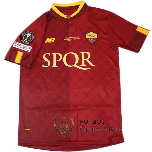 Tailandia Camiseta As Roma Prima Europa League Finals 22/2023