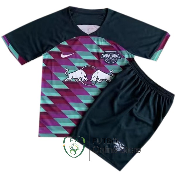 Camiseta RB Leipzig Conjunto Completo Hombre 23/2024 Concetto Negro