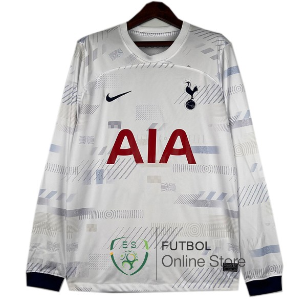 Tailandia Camiseta Tottenham Hotspur 23/2024 Manga Larga Primera