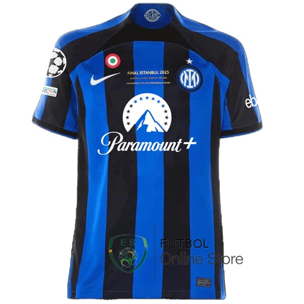 Tailandia UEFA Champions League Finals Camiseta Inter Milan 22/2023 Prima