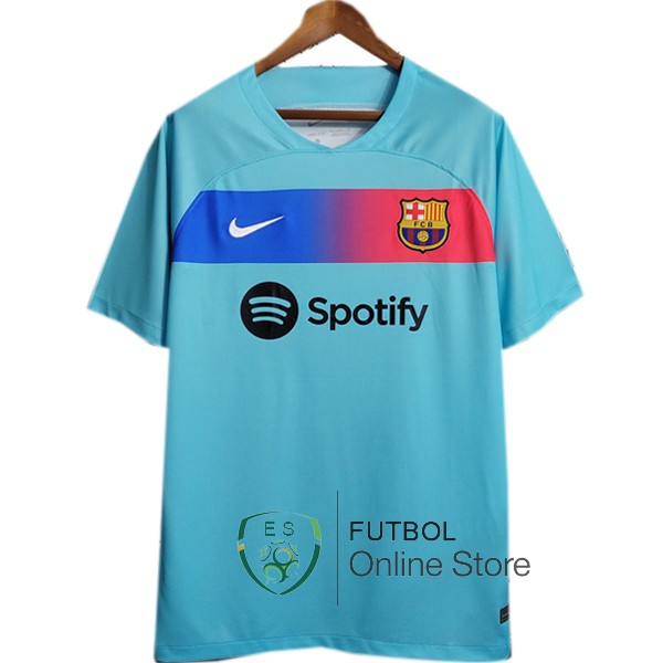 Tailandia Camiseta Barcelona 23/2024 Especial Azul Verde