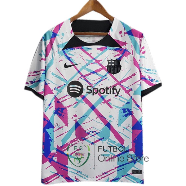 Tailandia Camiseta Barcelona 23/2024 Especial Blanco Purpura