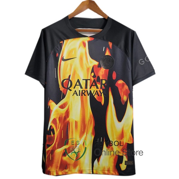 Tailandia Camiseta Paris Saint Germain 23/2024 Especial Negro Amarillo