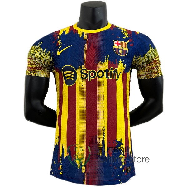 Tailandia Jugadores Camiseta Barcelona 23/2024 Especial Amarillo