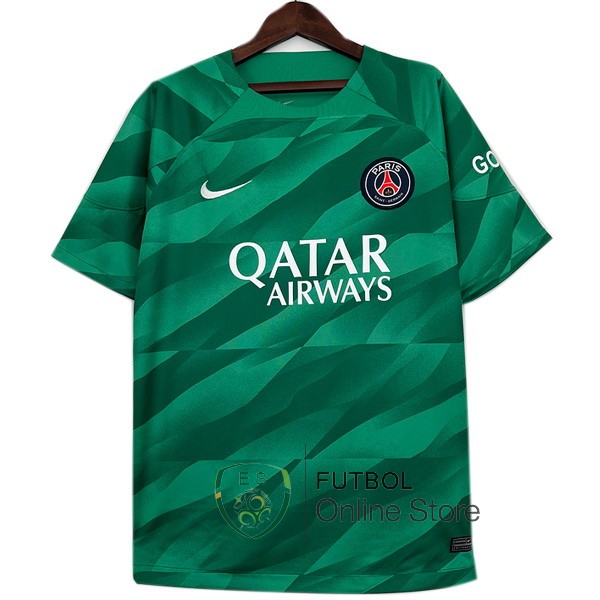 Camiseta Paris Saint Germain 23/2024 Portero Verde