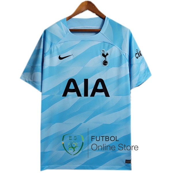Tailandia Camiseta Tottenham Hotspur 23/2024 Portero Azul
