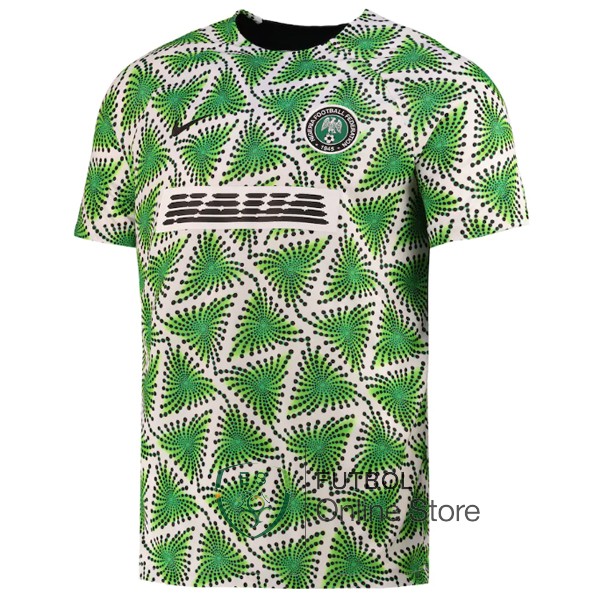 Tailandia Previo-al-partido Camiseta Nigeria 2023 Verde