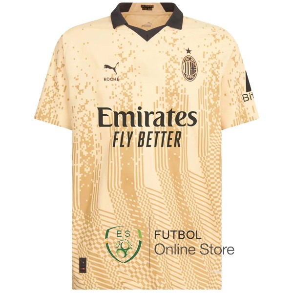 Tailandia Camiseta Especial AC Milan 22/2023 Amarillo