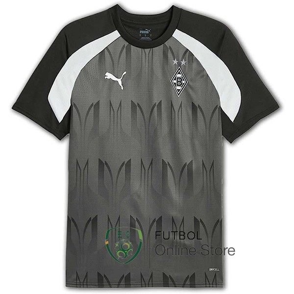 Tailandia Previo al partido Camiseta Borussia Monchengladbac 23/2024 Negro