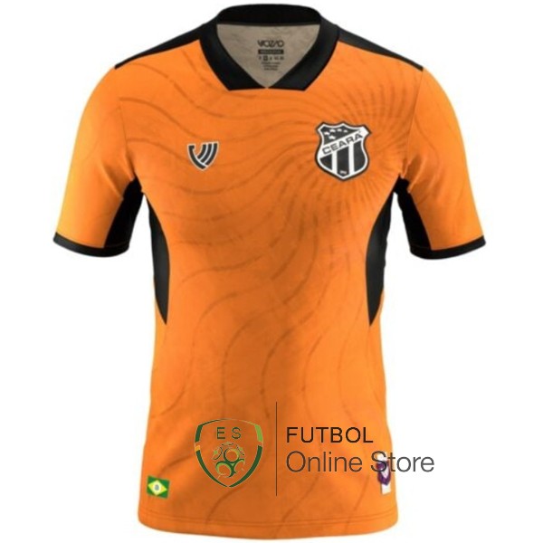 Tailandia Camiseta Ceará Sporting Club 23/2024 Portero Naranja